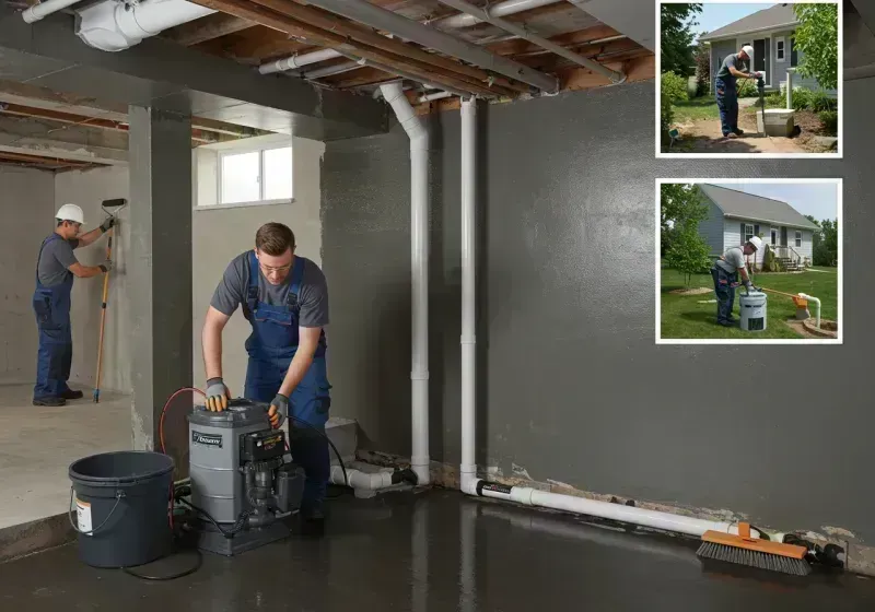 Basement Waterproofing and Flood Prevention process in Sheridan, IL